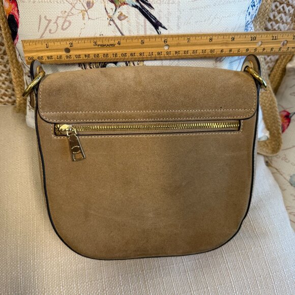 COACH KLEO Hand/Shoulder/Crossbody Bag in Pebble Leather & Suede - Picture 5 of 8